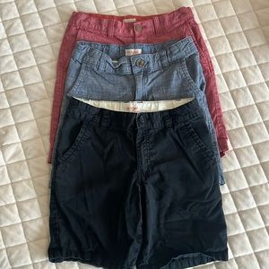Set of 3 boys shorts Size 8. Cat & Jack & Crewcuts